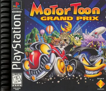 Motor Toon Grand Prix (US) box cover front